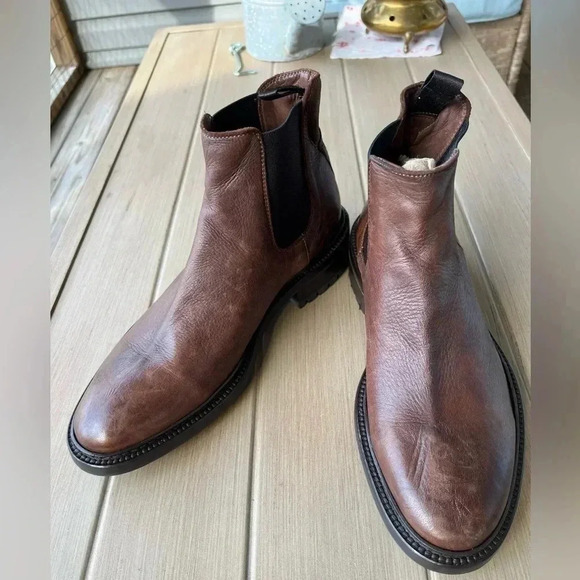 Frye DYLAN CHELSEA Leather Made In Italy ?? Men’s Sz 8.5 main image 15